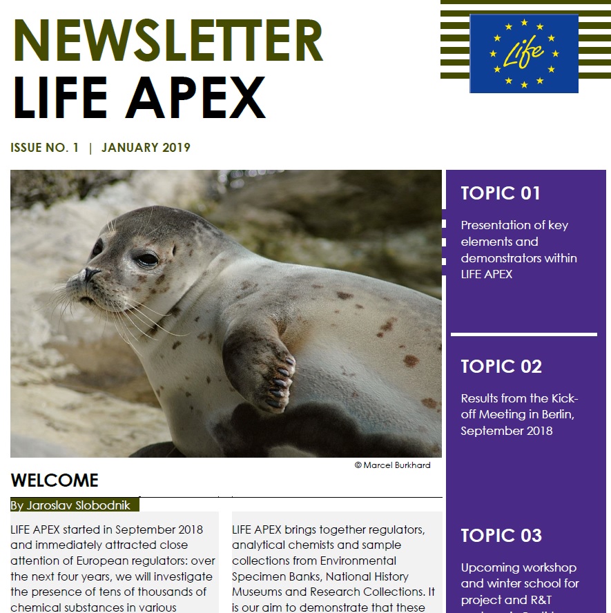 LIFE APEX newsletter 1